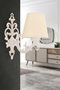 Opviq Claire Lámpara de Pared Crema y Blanco